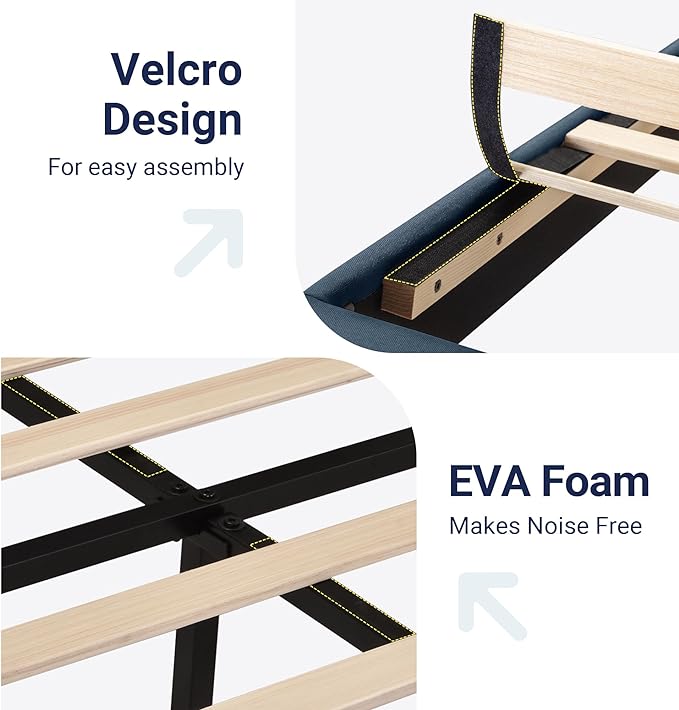 Allewie Full Size Platform Bed Frame - Image 5