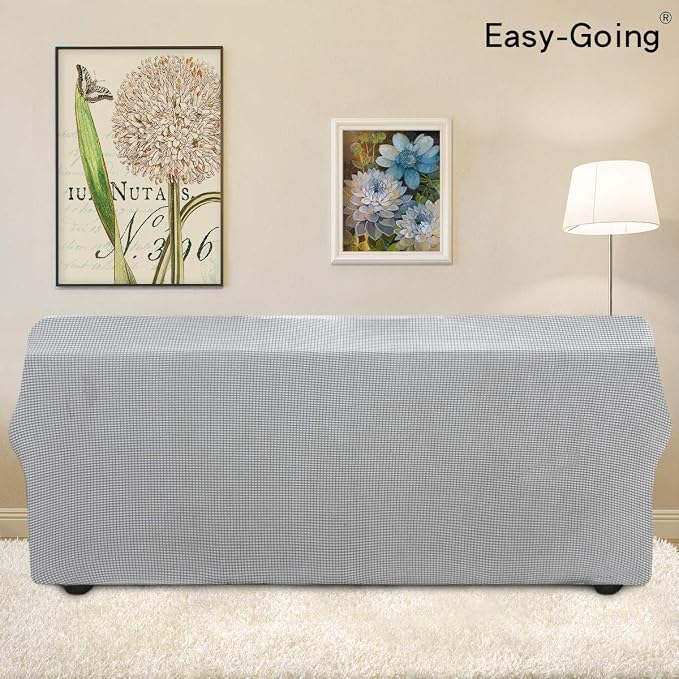 Easy-Going Stretch 4 Seater Sofa Slipcover 1-Piece Sofa Cover Furniture - Image 3
