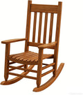Oversized Outdoor Wooden Rocking Chair by Unknown