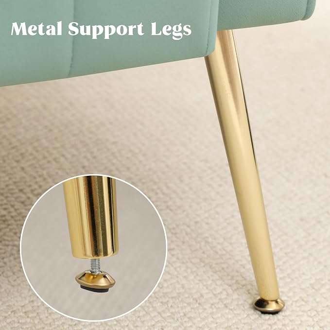 Modern Accent Chair Upholstered Living Room Chair, High Back Arm Chair - Image 9