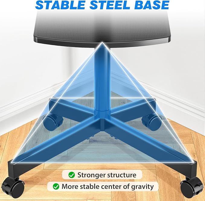 Rfiver Mobile TV Stand for 23-65 Inch LCD LED Flat/Curved Panel Screen TVs up - Image 7