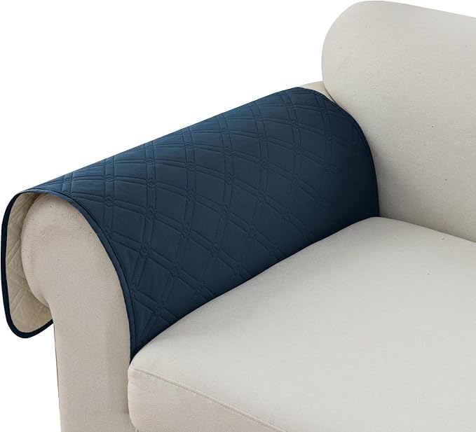 Genina Sofa Armrest Cover, Anti-Slip Armchair Slipcovers by Genina