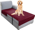 Genina L Shape Couch Cover, Sectional Couch Chaise Covers, Waterproof Washable by Genina