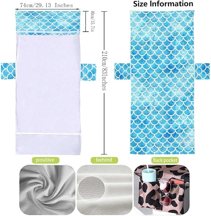 Irisbell Lounge Chair Towel Cover - Image 5