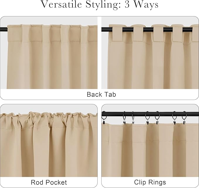 PONY DANCE Beige Valances Tiers - Image 5