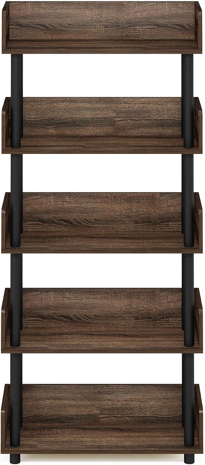 Furinno Turn-N-Tube 5-Tier Toolless Freestanding Multipurposes Display Rack - Image 6