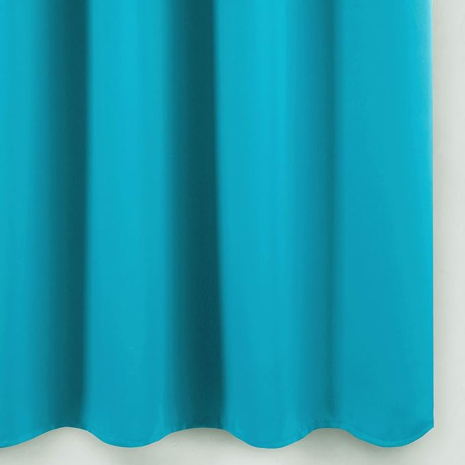 LEMOMO Teal Thermal Blackout Curtains/38 x 63 Inch/Set of 2 Panels Room - Image 8