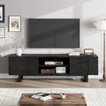 GarveeHome Industrial TV Stand for 80 in, Modern Entertainment Center by GarveeHome