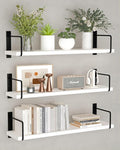 Floating Shelves, 24 Inches Easy to Install Wall Mounted Shelves, Rustic Wood by TheBestChoiceforYourHome