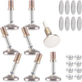 HUAYY Furniture Levelers Swivel Feet, Angle Height Adjustable, Heavy Duty by HUAYY