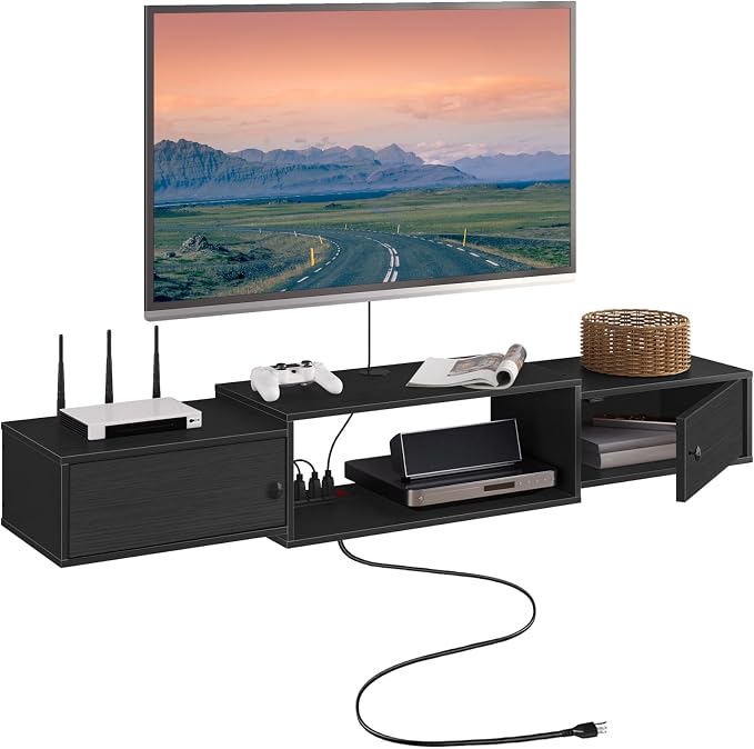 HOOBRO 55" Floating TV Stand - Image 8