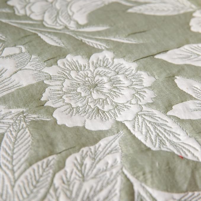 GLORY SEASON Sofa Cover Luxury Jacquard Stylish Embroidery Ruffle, Vintage Sofa - Image 7