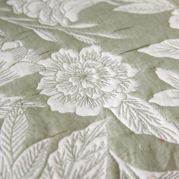 GLORY SEASON Sofa Cover Luxury Jacquard Stylish Embroidery Ruffle, Vintage Sofa - Image 8
