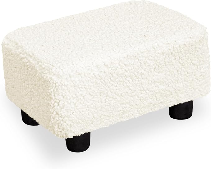 CAROLMADE Small Foot Stool Ottoman Footstool by CAROLMADE