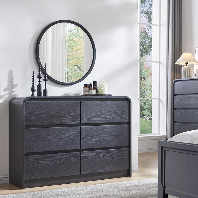 Aitjunz Modern 6 Drawers Dresser - Image 3