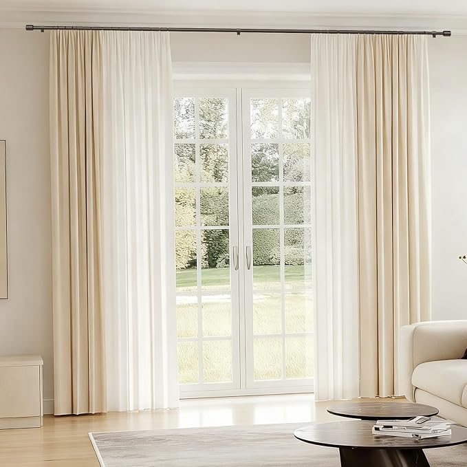 5/8” Diameter Bronze Curtain Rods 30-90 Inch, - Image 5