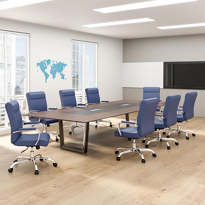 Office Desk Chair, Modern Conference Room Chairs, High Back Ergonomic Home - Image 4