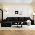 135.4" Cloud Modular Sectional Sofa Couch by Settab