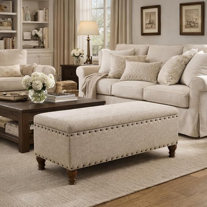 HomePop Large Storage Bench - Image 4
