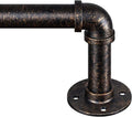 Zeerobee Curtain Rods for Windows 66 to 120, 1 Inch Industrial Wrap Around by zeerobee