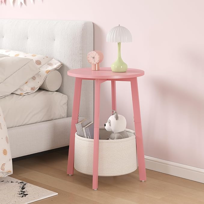 sthmec Small Round Side End Table - Image 6