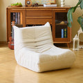 N&V Fireside Floor Sofa- Mid-Century Modern Armless Lounge Chair by NV