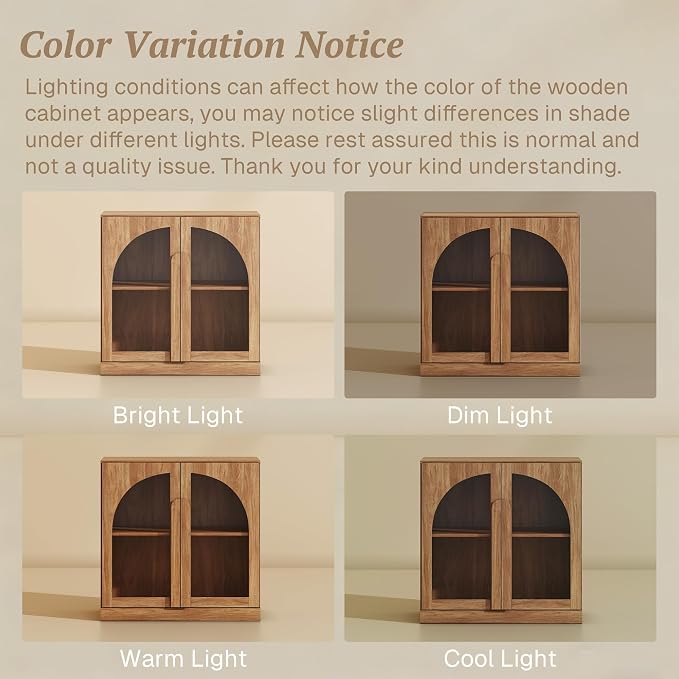BELLEZE Bijou 31.5" Modular Sideboard Cabinet & TV Stand Console - Image 6