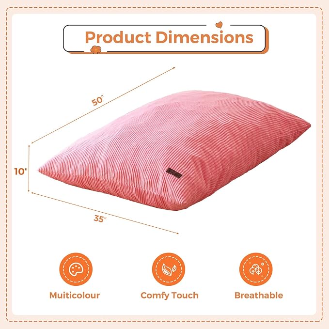 MAXYOYO 3 in 1 Kids Bean Bag Chair Couch, Convertible Chair Folds from Bean Bag - Image 2