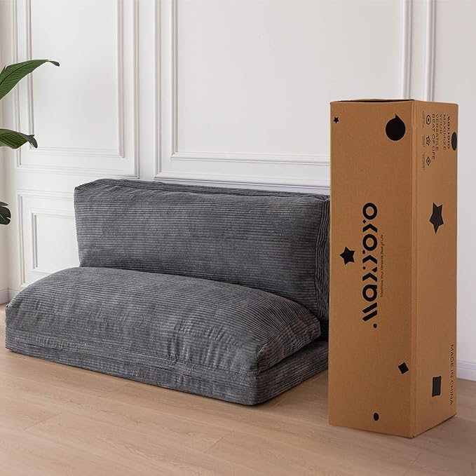 MAXYOYO Folding Sofa Bed, Extra Thick and Long Floor Sofa Convertible Sleeper - Image 4