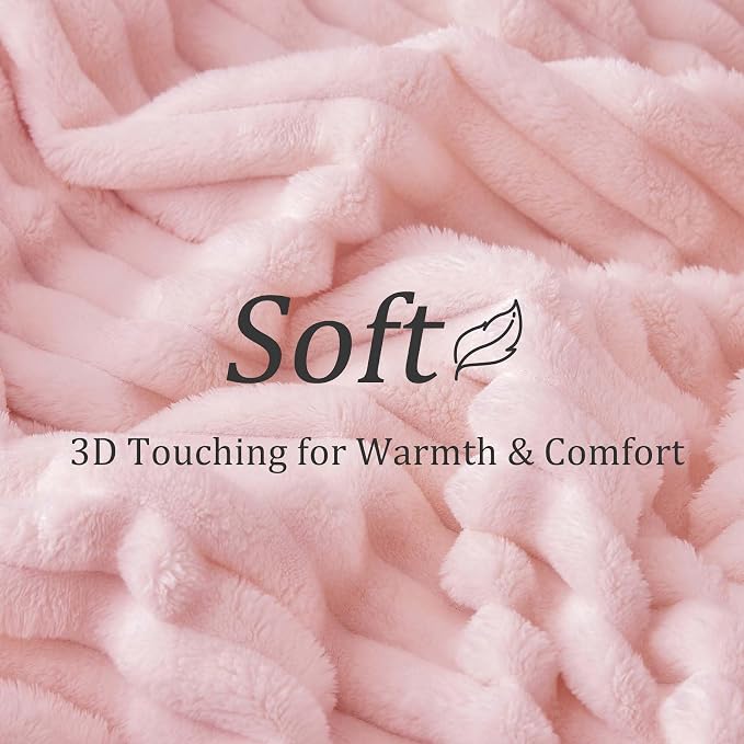 BEDELITE Twin Blanket for Couch & Bed, 300GSM Soft & Warm Fleece Blanket - Image 5