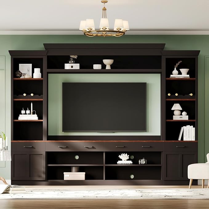 Merax Minimalist Entertainment Wall Unit Set - Image 3