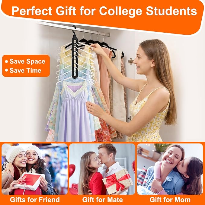 HEYHOUSE Closet Organizers and Storage, College Dorm Room Essentials - Image 4