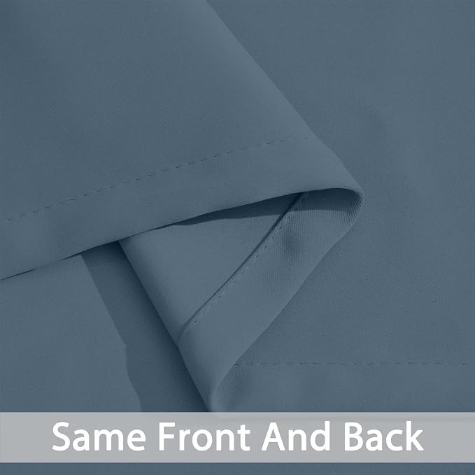 Yakamok Blackout Curtains Room Darkening Thermal Insulated - Image 4