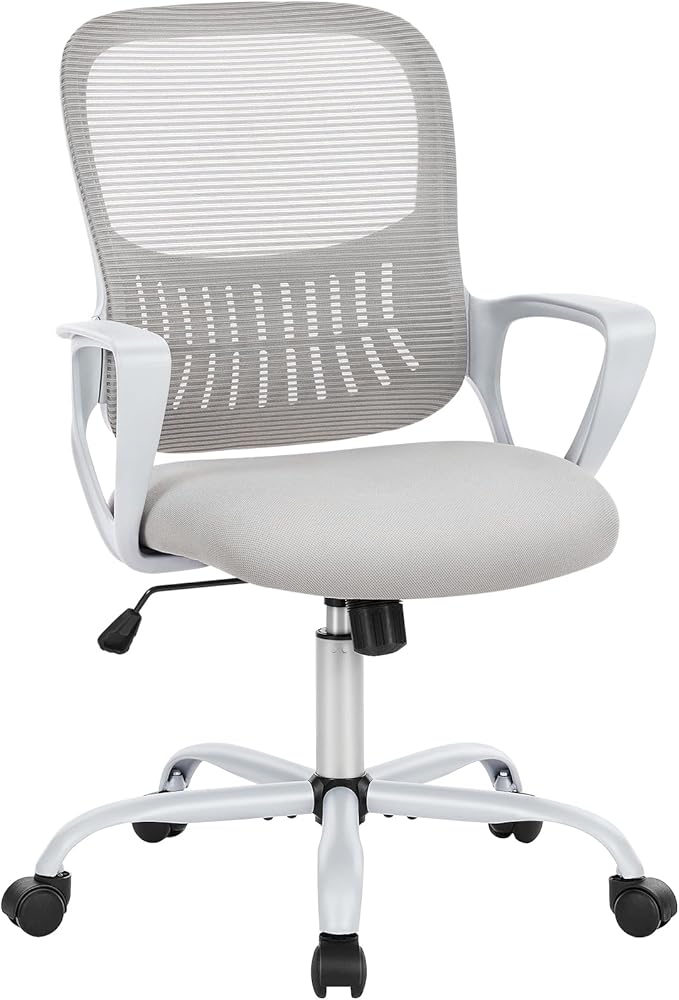 Sweetcrispy Ergonomic Mid-Back Mesh Home Office Desk Chair - Image 4