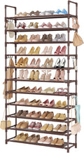 LANTEFUL 11 Tiers Tall Shoe Rack Holds 55 Pairs of Shoes by LANTEFULforTidyingHouse