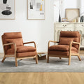 INZOY Accent Chairs Set of 2, Mid Century Modern Accent Chair by INZOY