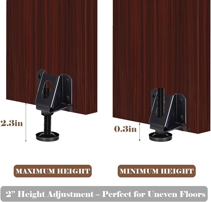 Heavy Duty Leveling Feet, 8 Pack Adjustable Furniture Levelers - Image 5