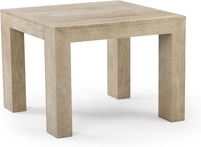 Plank+Beam Modern Square Corner Table, Slim Side Table - Image 3