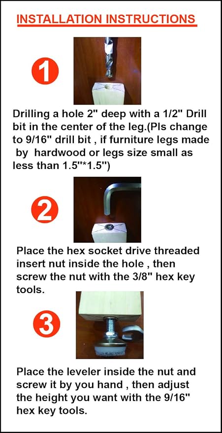 Furniture Levelers - Image 7