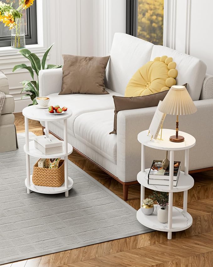 Small Round Side Table - Image 6
