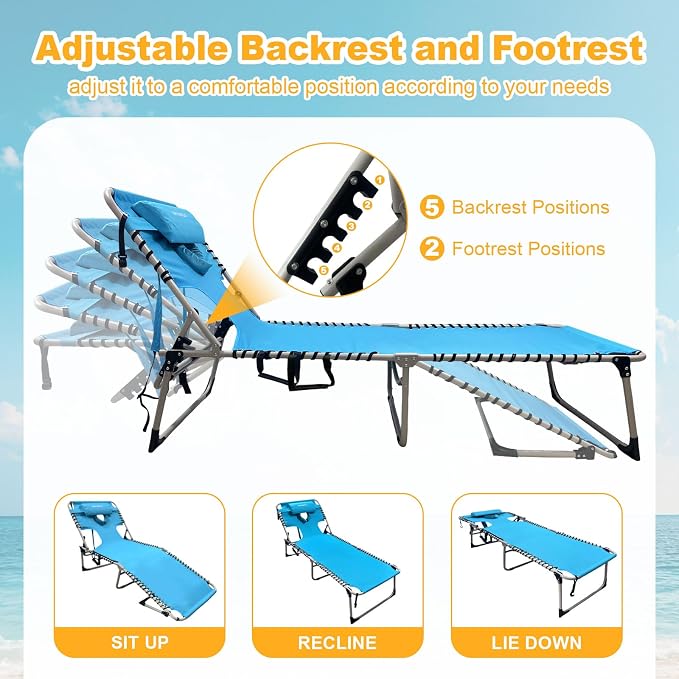 Backpack Sun Tanning Chair - Image 4