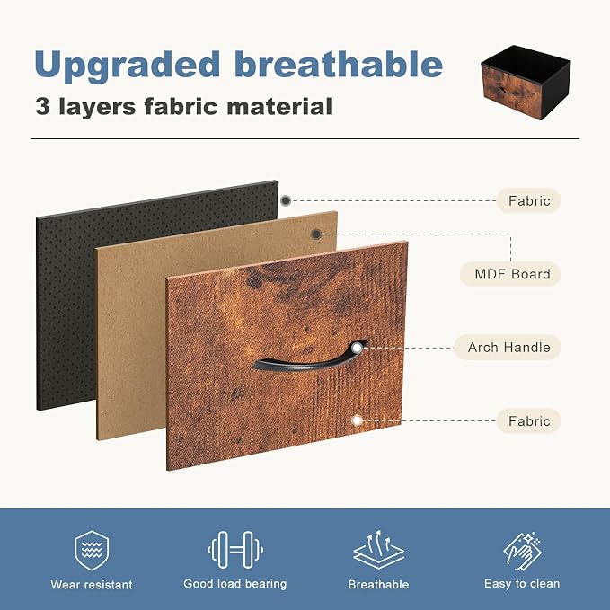 DUMOS Dresser for Bedroom, Storage Organizer - Image 5