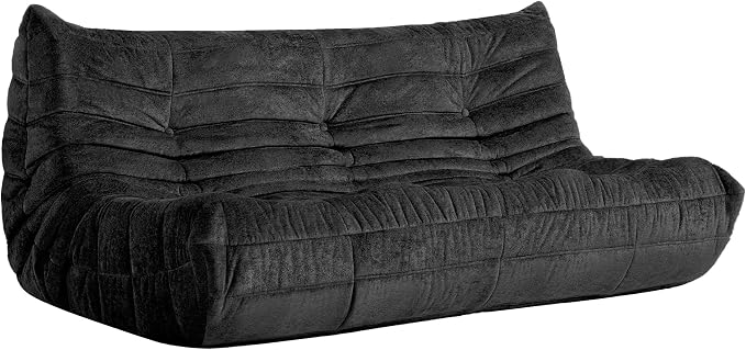 Bean Bag Chair, 3 Seater Fireside Chair, Giant Bean Bag Chairs by Cansunna