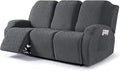 VANSOFY Recliner Covers, 3-Pieces Stretch Reclining Couch Covers by VANSOFYFURNITURECOVERS