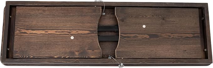 Flash Furniture HERCULES 40" x 12" Folding Farm Bench, Solid Pine Entryway - Image 10