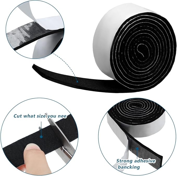 Shappy 2 Packs 120 x 1 x 0.12 Inch Felt Strips - Image 3