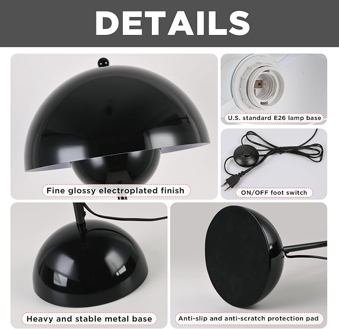 COSYLUX Modern Floor Lamp for Living Room, Industrial Tall Standing Lamp for - Image 7
