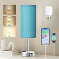 Fenmzee Turquoise Nightstand Table Lamp by Fenmzeelighting