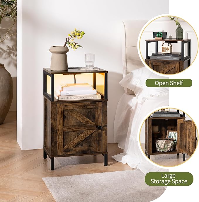 Yoobure Farmhouse NightStand - Image 4