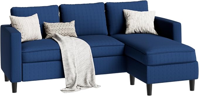 SUNLEI 73.6" Modular Sectional Sofa, Comfy Cloud Couch - Image 6